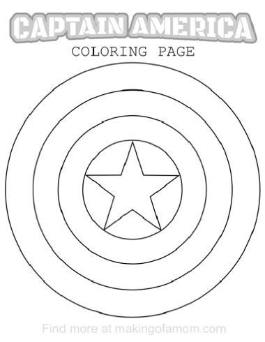 380x490 Captain America Coloring Pages Captain America Shield, Capt