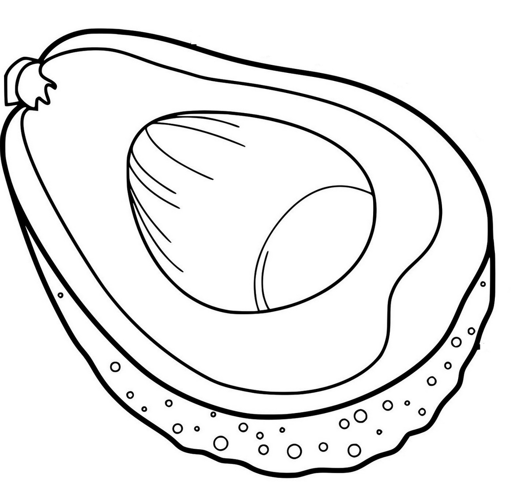 1024x991 Fresh Avocados Coloring Pages Design Printable Coloring Sheet