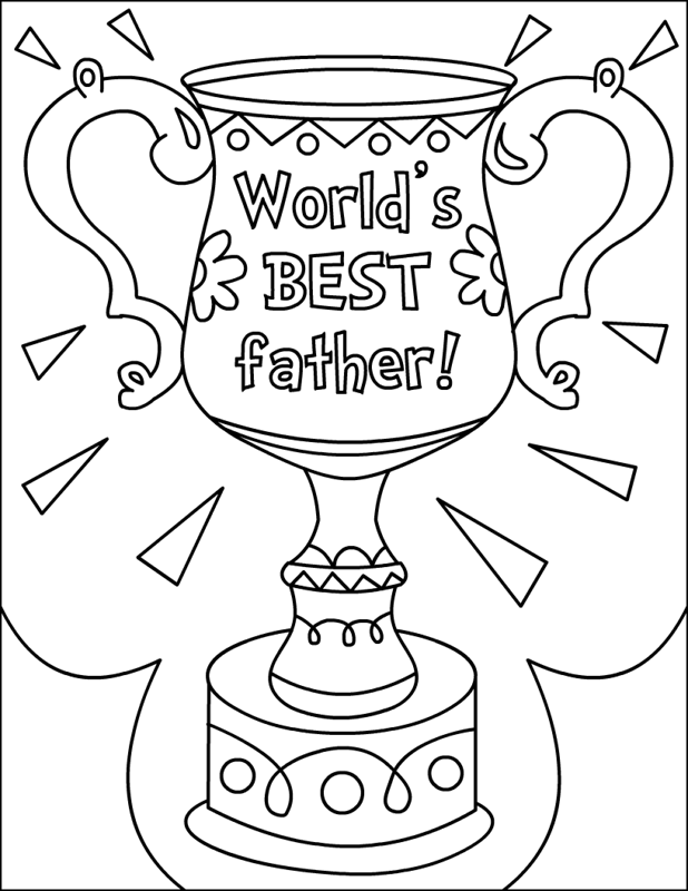 618x800 Free Printable Happy Fathers Day Coloring Pages (Shared Via