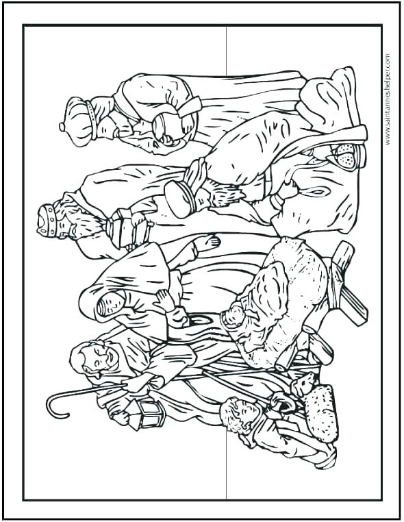 590x762 Manger Coloring Page Manger Coloring Page Manger Coloring Page