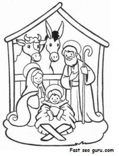 236x310 Online Christmas Nativity Printables Christmas Nativity, Free