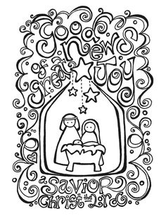 236x306 Christian Christmas Activities Free Nativity Coloring Page