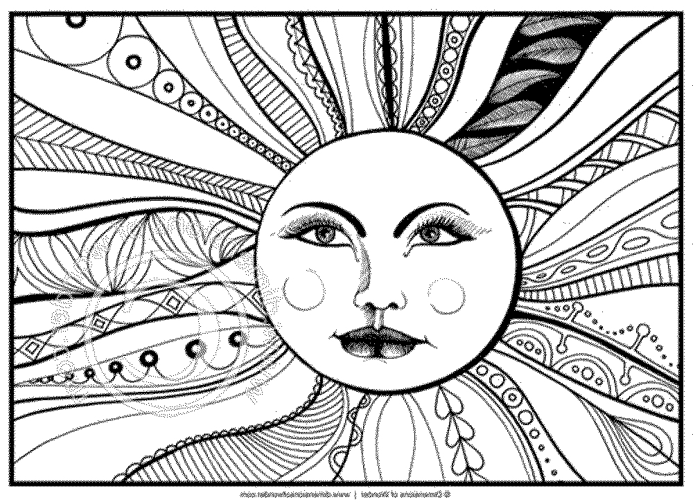 1000x728 Cool Coloring Pages For Adults All About Coloring Pages