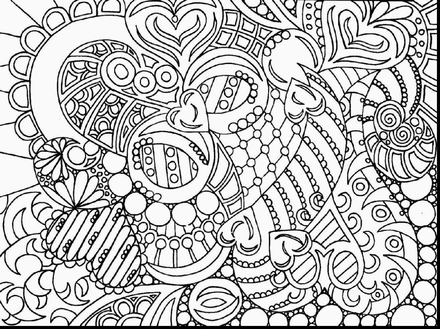 1435x1074 Awesome Fantastic Printable Owl Coloring Pages Adult With Free