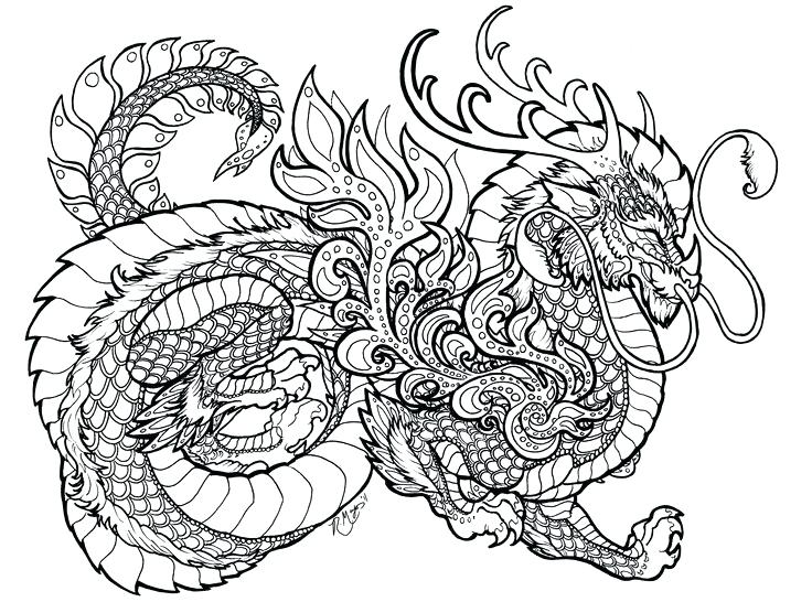 736x546 Awesome Coloring Pages Of Dragons And New Dragons Coloring Pages