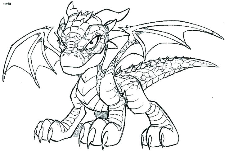 Awesome Dragon Coloring Pages
