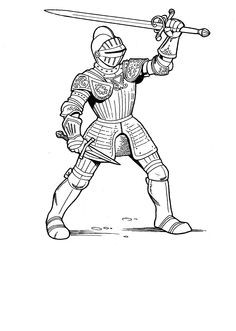 Ax Coloring Page