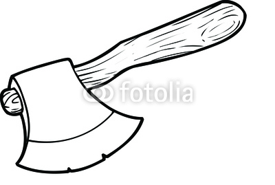 400x269 Ax Coloring Page Color Bros