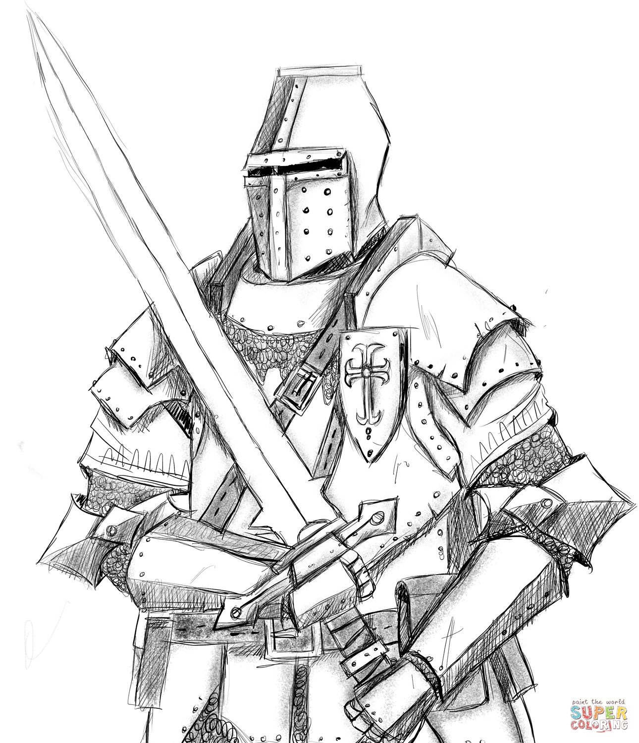 1290x1500 Useful Knight Coloring Pictures Knights Pages