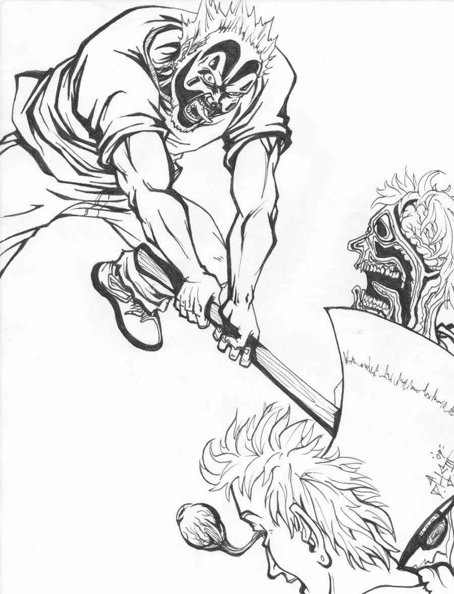 900x1179 Practical Hatchet Man Coloring Pages Holding A Battle Axe Page