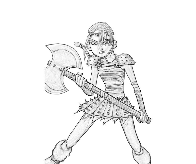 800x667 Train Your Dragon Astrid Hofferson Axe Mario