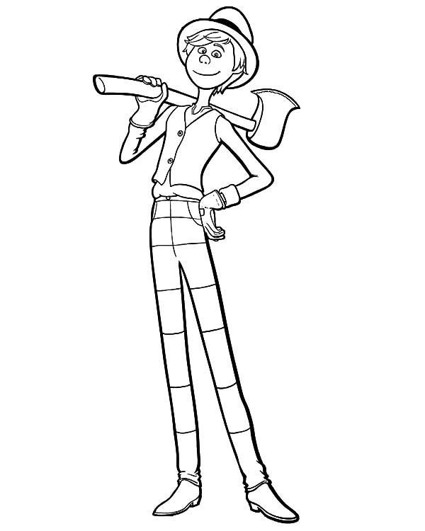 600x750 Axe Coloring Pages Color Bros