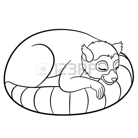 450x450 Lemur Coloring Page Click To See Printable Version Of Aye Aye