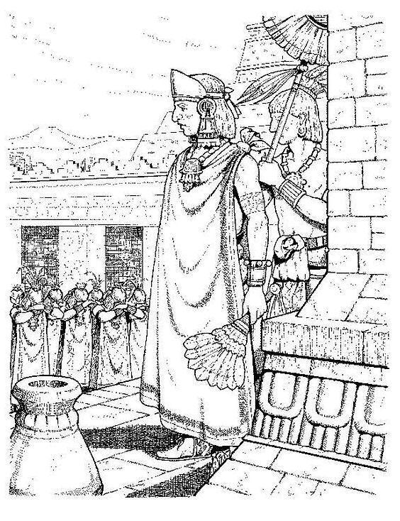 564x734 Kids N 14 Coloring Pages Of Aztecs