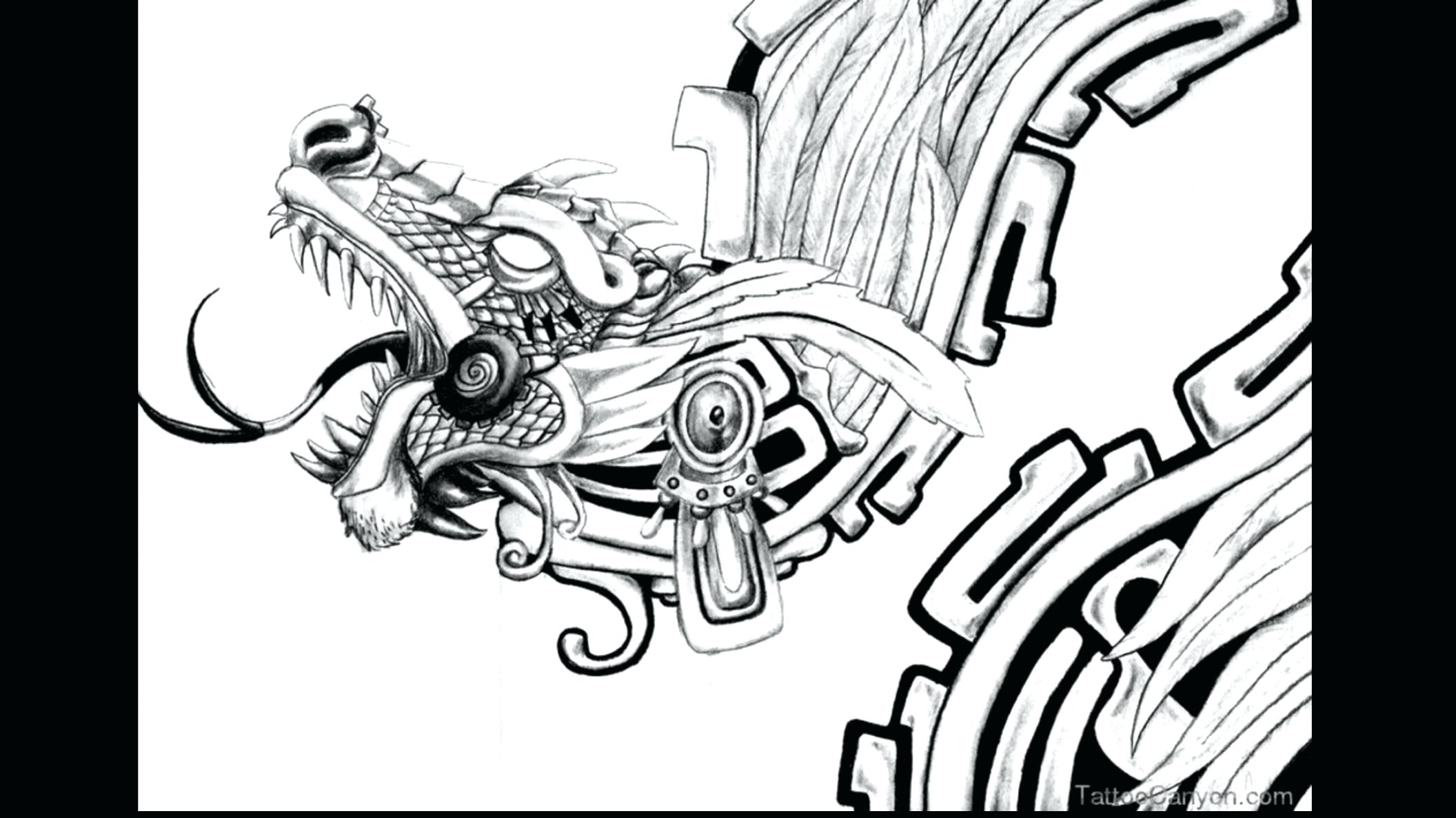 2112x1188 Aztec Coloring Pages Pdf Page Design Art Surprising Tattoo