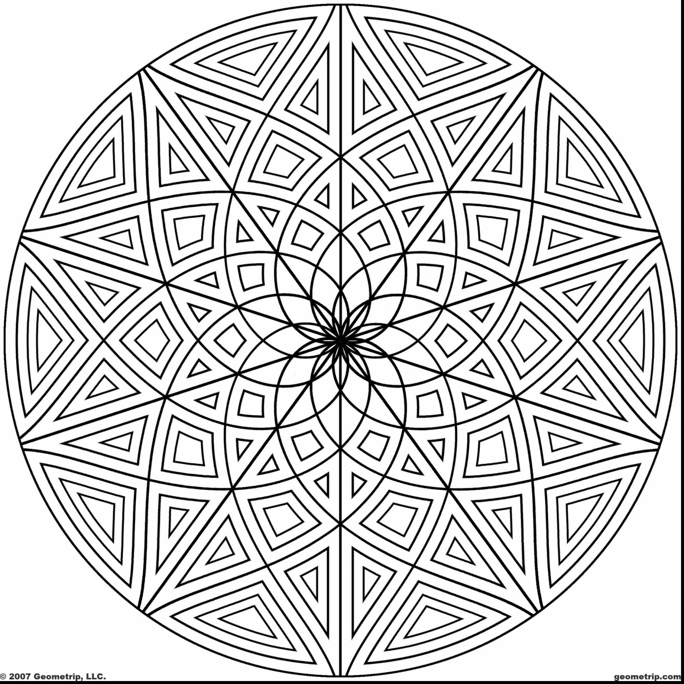 2310x2310 New Free Printable Geometric Coloring Pages For Kids Free