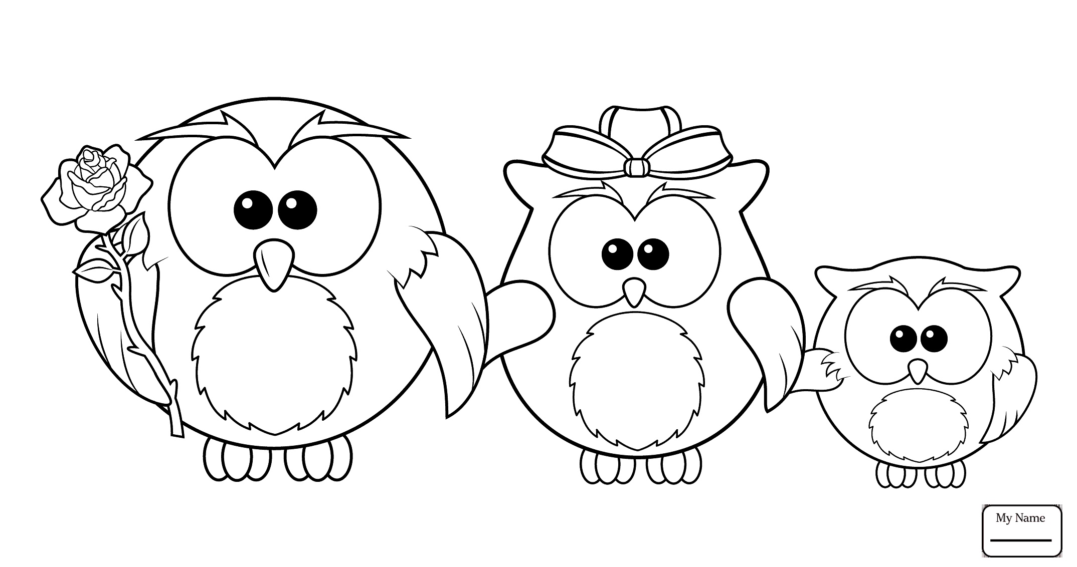 2148x1132 Beautiful Coloring Pages For Kids Northern Spotted Owl Birds