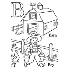 230x230 Top 10 Free Printable Letter B Coloring Pages Online