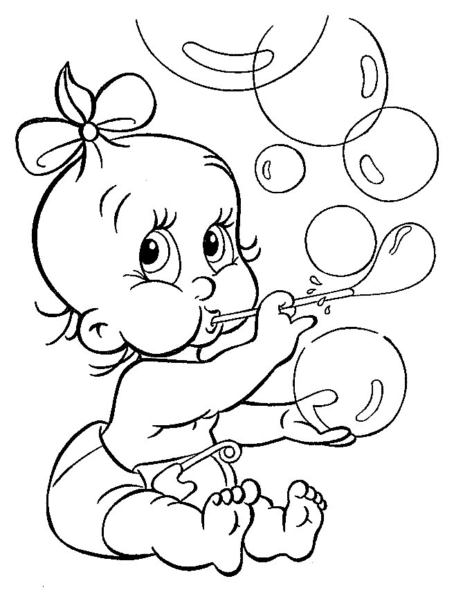 Baby Alive Coloring Pages