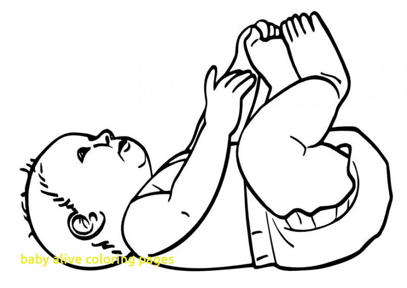 805x570 Baby Alive Coloring Pages