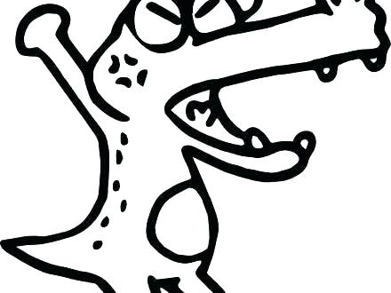 440x330 Cute Baby Alligator Coloring Pages Crocodile Sheet Happy Angry
