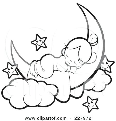450x470 Crescent Moon Coloring Page Coloring Pages Moon Moon Coloring