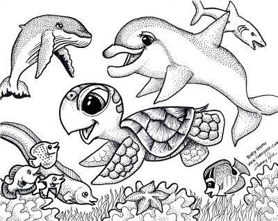 400x318 56trefedereas Baby Animals Pictures To Color