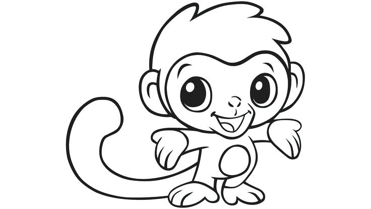 736x414 Animal Coloring Page Cute Baby Animal Colouring Pages Clever