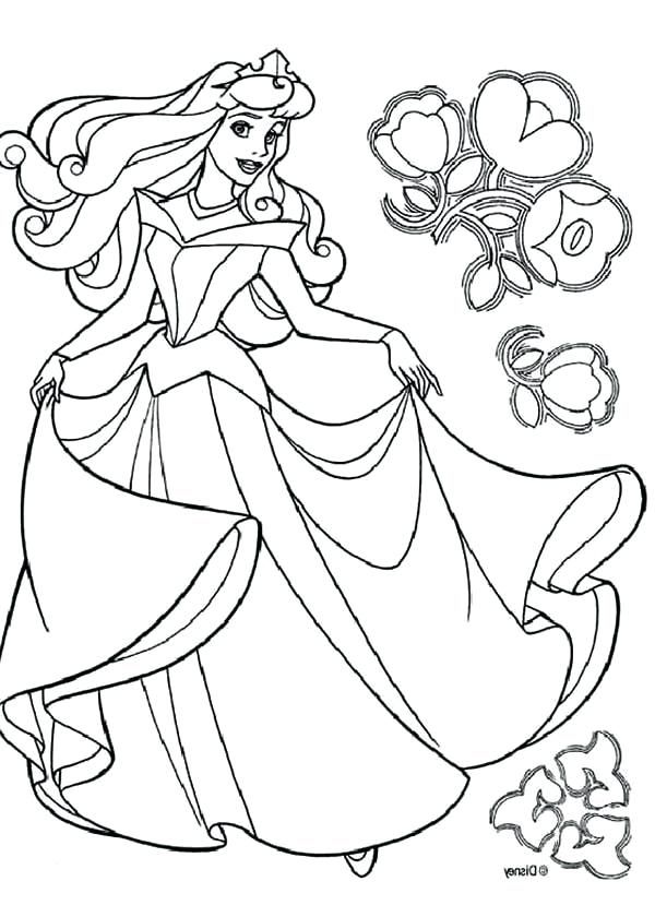 600x840 Aurora Coloring Page Princess Aurora In Sleeping Beauty Coloring