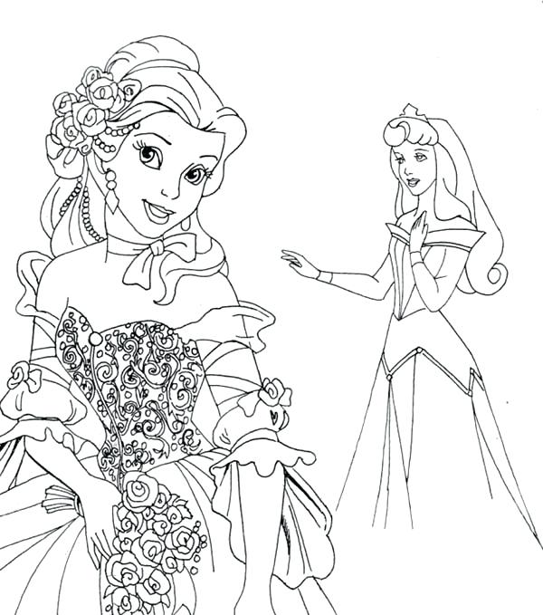600x679 Aurora Coloring Pages Baby Aurora Coloring Pages