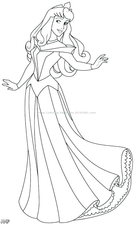 535x900 Aurora Coloring Pages Princess Aurora Coloring Pages Free