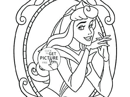 440x330 Sleeping Coloring Page Free Online Sleeping Beauty Coloring Pages
