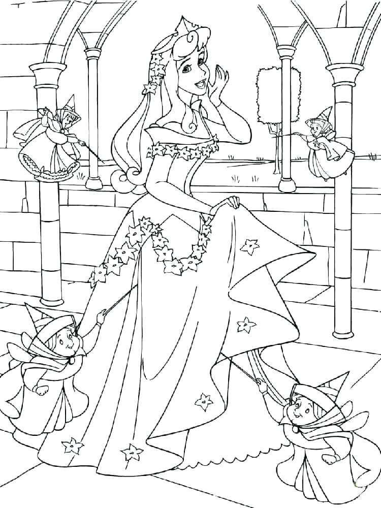 750x1000 Aurora Coloring Page Princess Aurora Coloring Pages Princess