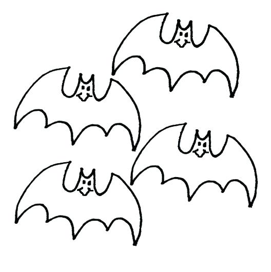 528x530 Bats Coloring Pages Free Printable Bat Coloring Page For Kids Baby