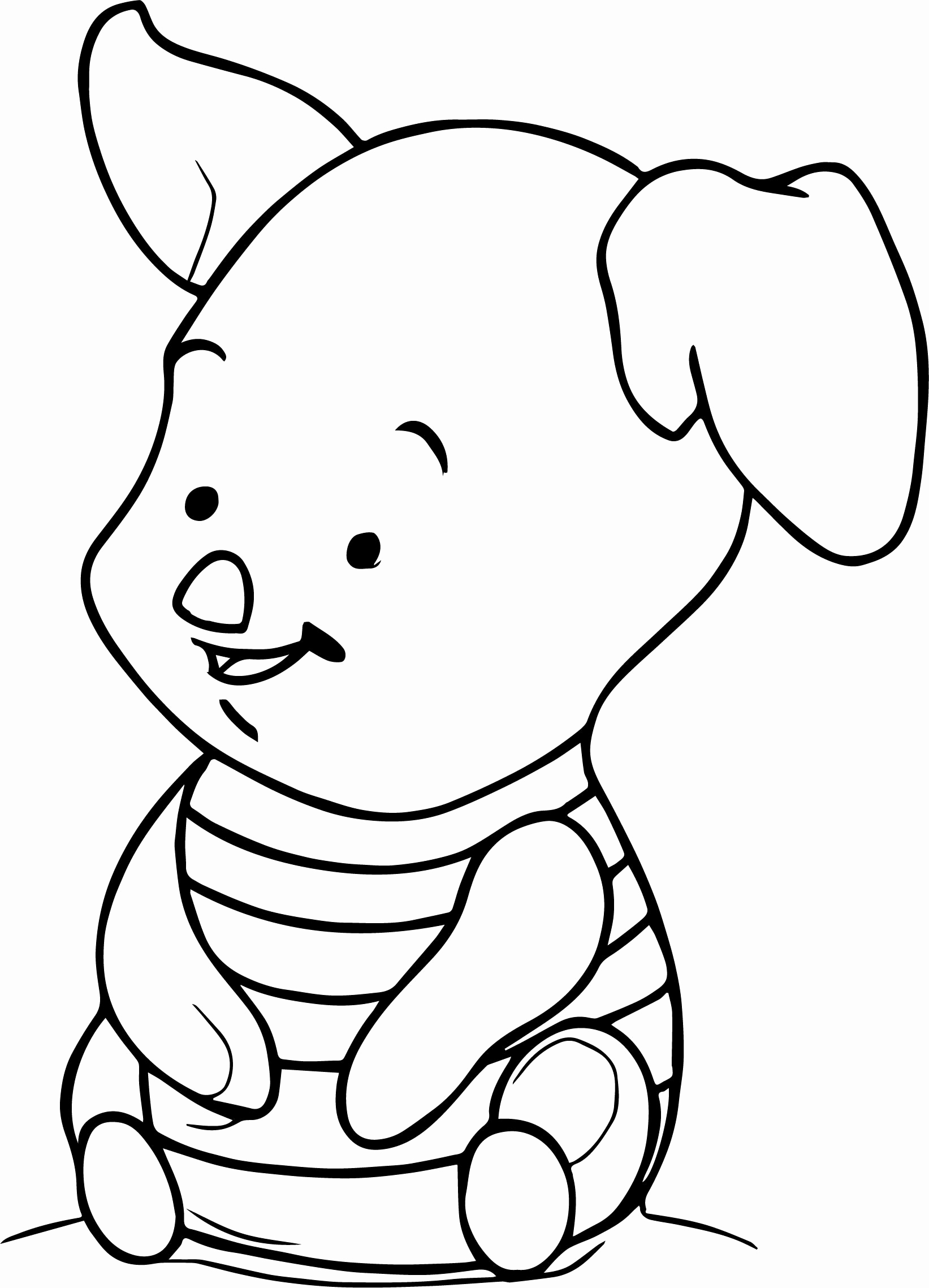 1643x2277 Piglet Coloring Pages Photos On Throughout Idea 17