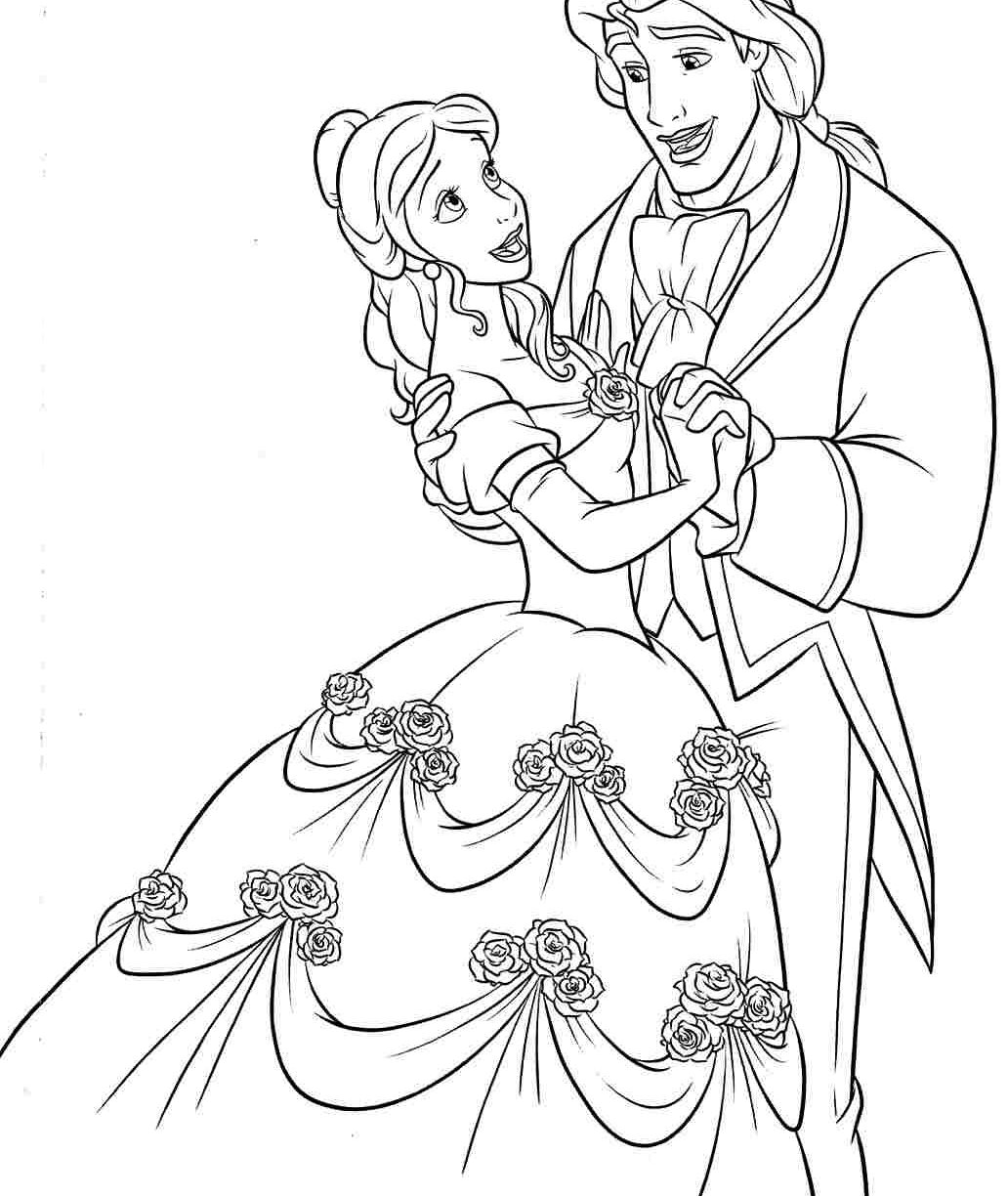 1032x1224 Disney Princesses Colorings To Print For Free Belle Games Southern