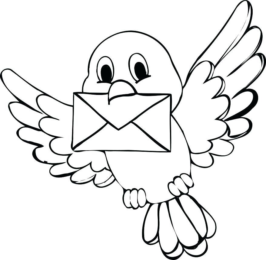 878x860 Baby Bird Colouring Pages Baby Bird Open Their Mouth Wide In Bird