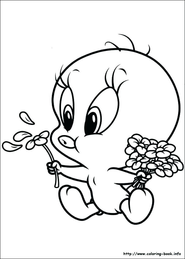 731x1024 Coloring Pages Tweety Bird Bird Coloring Pages Baby Bird Coloring