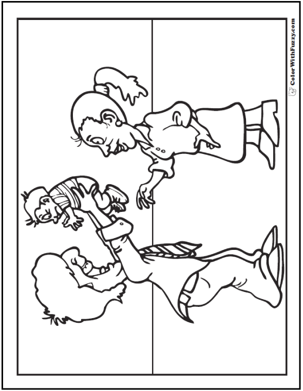 Baby Blocks Coloring Pages