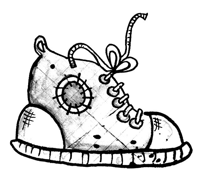 Baby Booties Coloring Page
