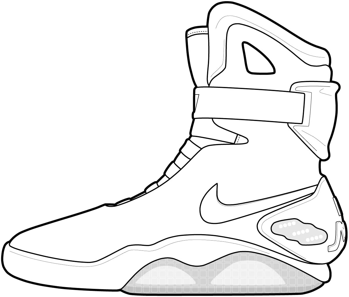 1200x1021 Coloring Pages Shoes Fresh Nike Jordan Sneakers Page