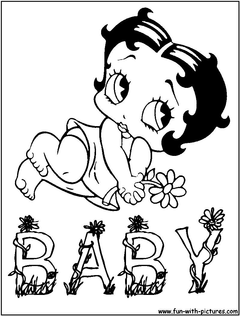 Baby Bop Coloring Pages
