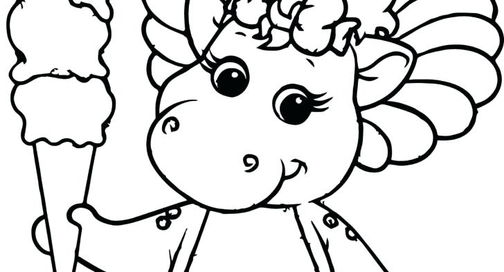 728x393 Baby Bop Coloring Pages Barney Colouring Pages Free 1 Mom Coloring