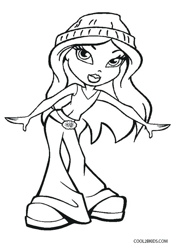 567x795 Bratz Coloring Pages Baby Coloring Pages Coloring Pages Printable