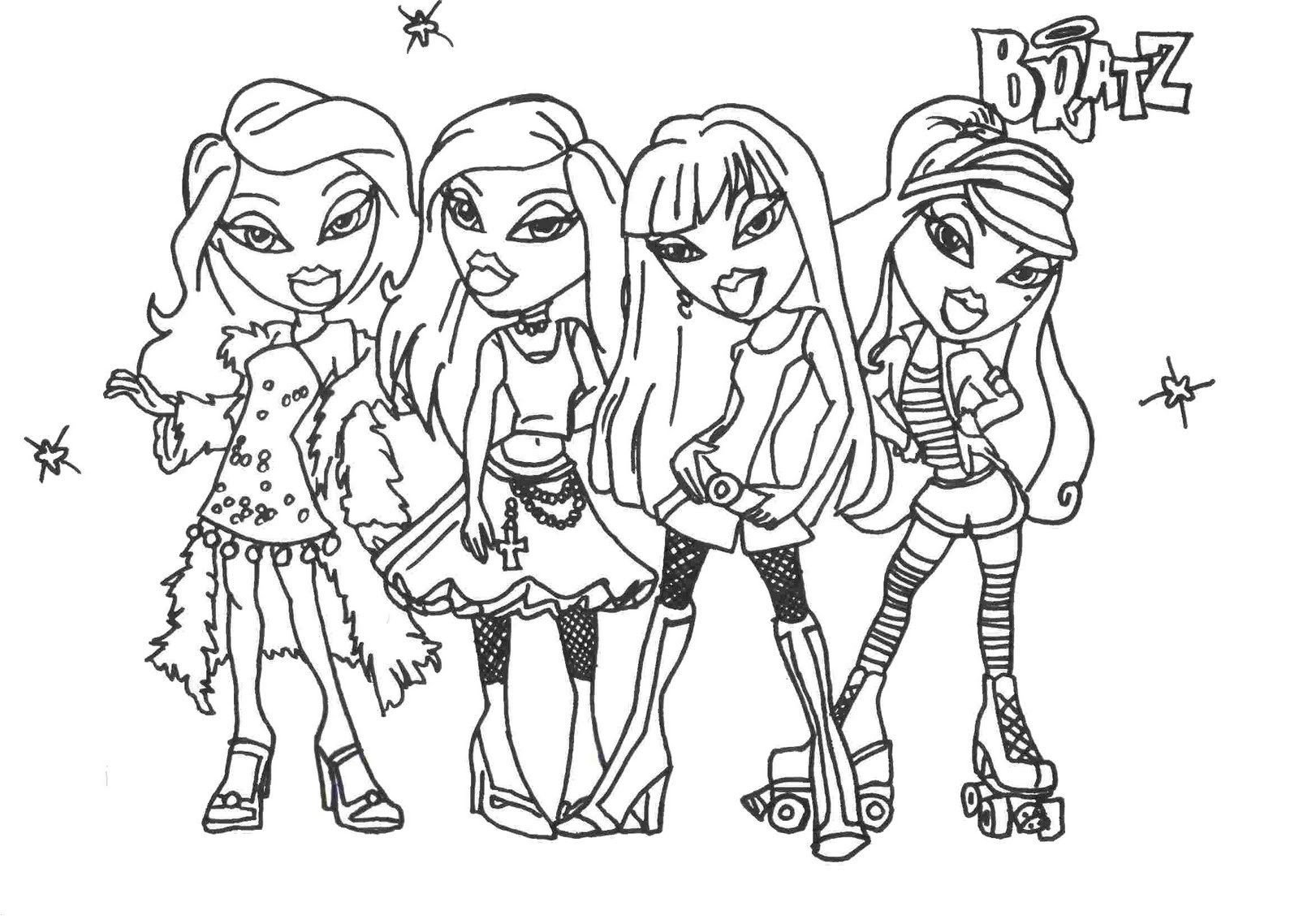 1600x1138 Baby Bratz Coloring Pages 19 2