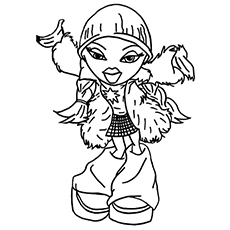 230x230 Top 20 Free Printable Bratz Coloring Pages Online