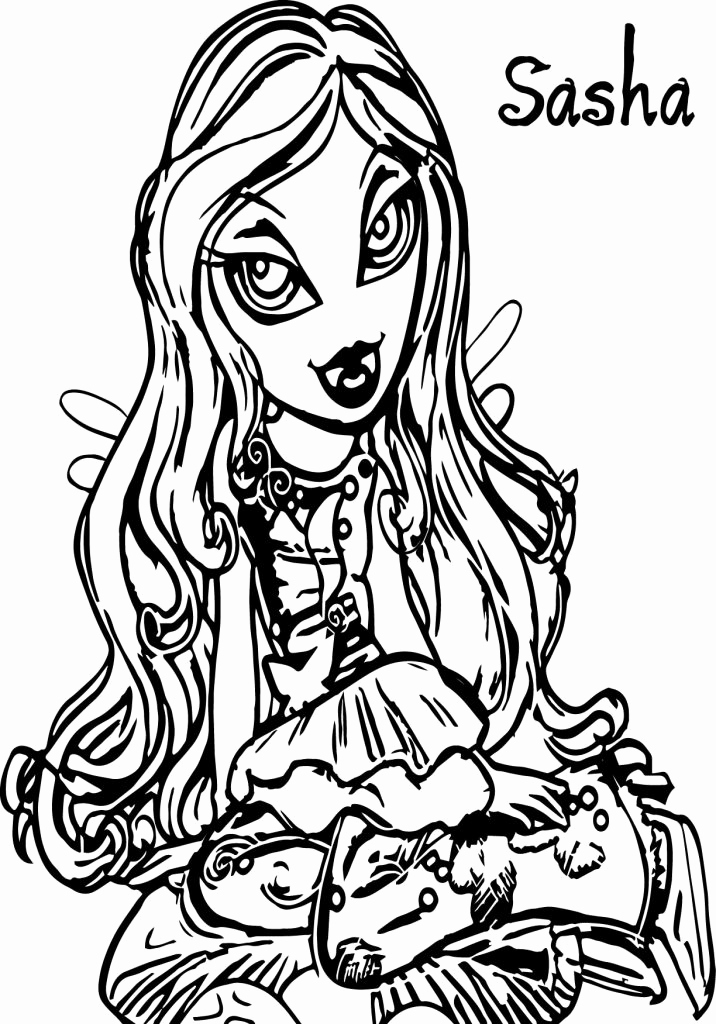 716x1024 Baby Bratz Coloring Pages Leversetdujourfo Bratz Coloring Pages
