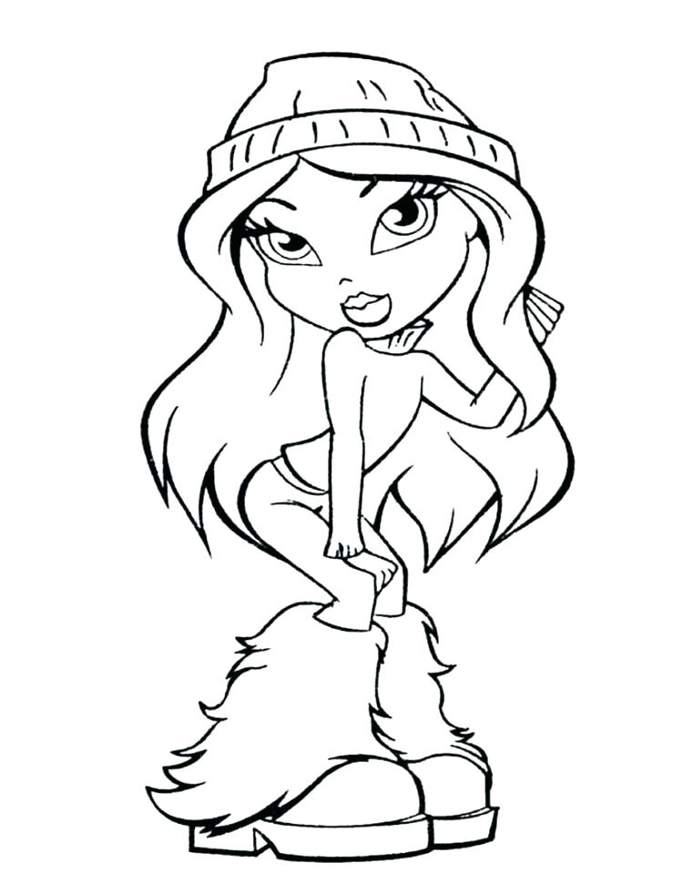 750x970 Baby Bratz Coloring Pages Top Coloring Pages For Your Little Ones
