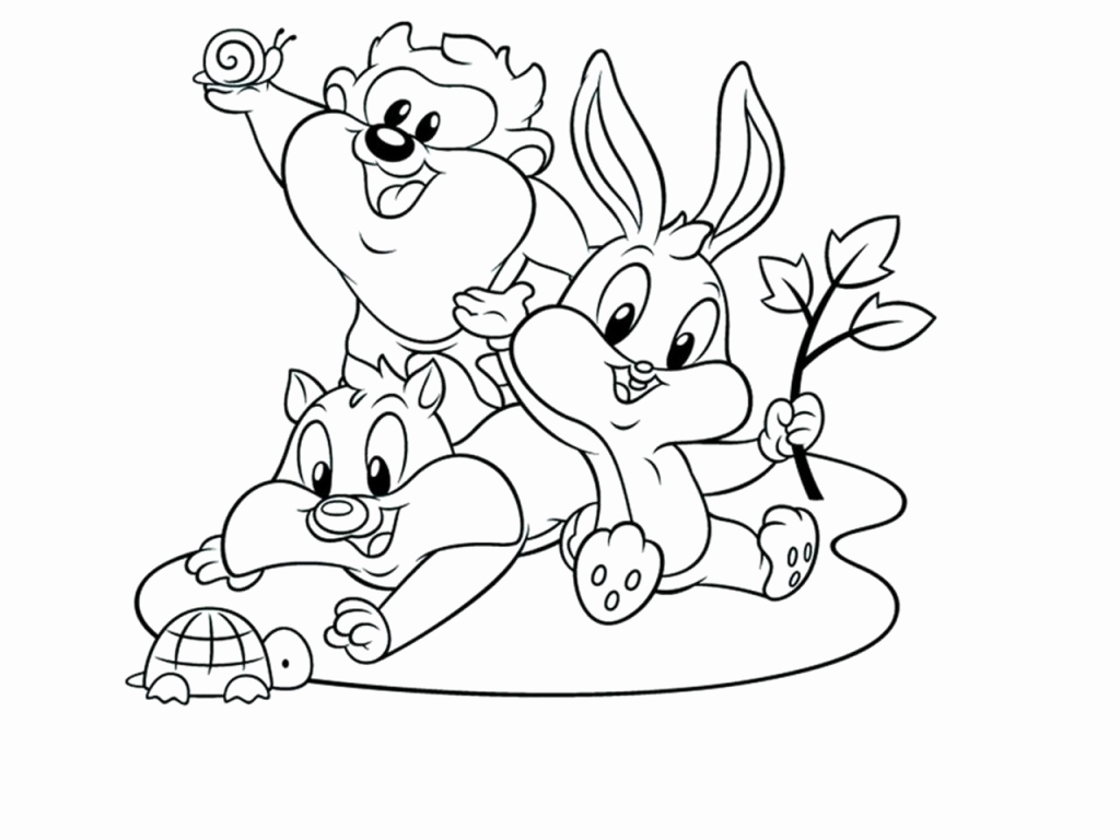 1024x768 Bugs Bunny Coloring Pages Free Photos Looney Tunes Coloring Pages