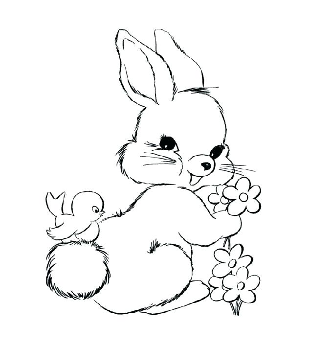 636x713 Baby Rabbit Coloring Pages Baby Bunny Coloring Pages With Coloring